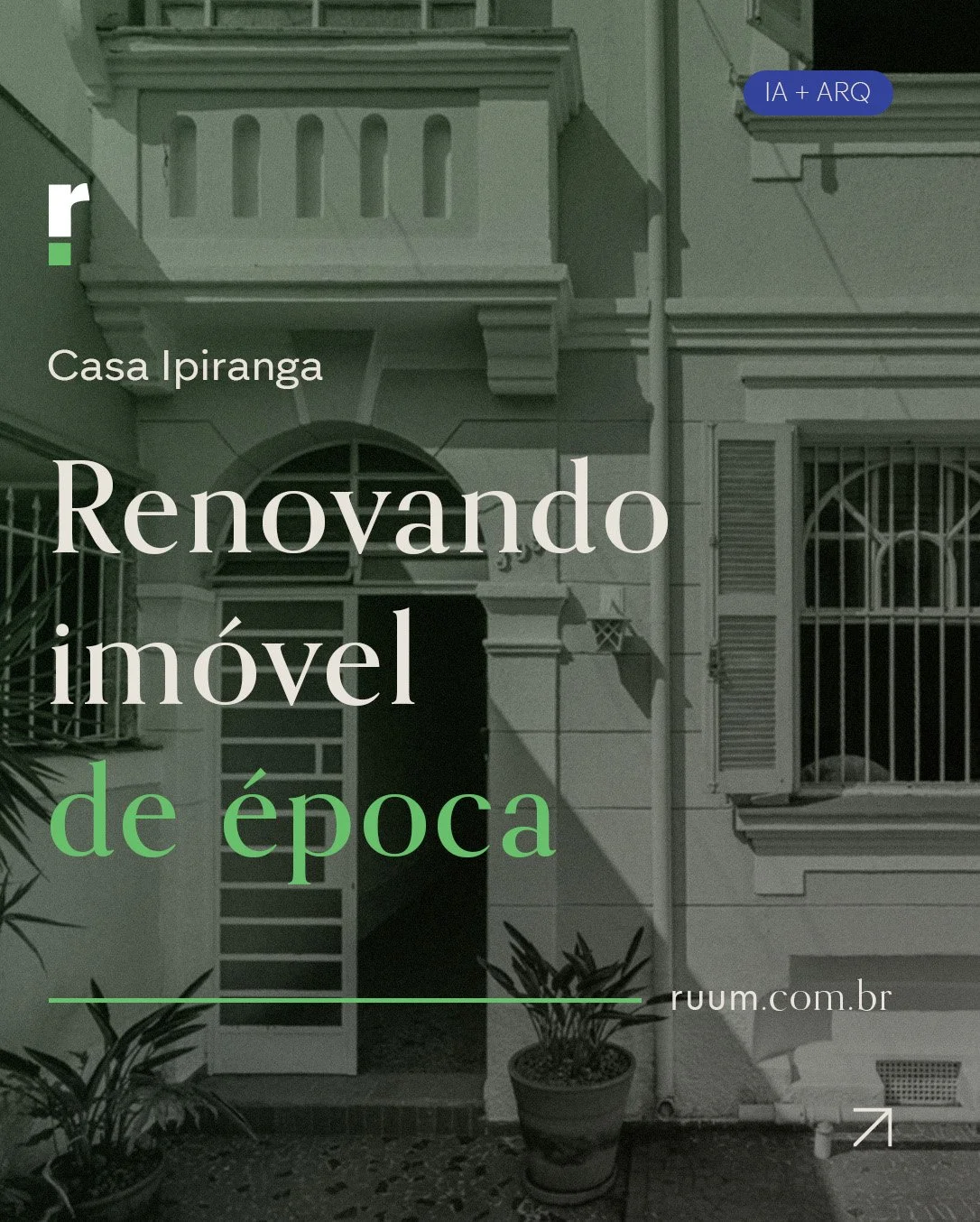 Residência histórica dos anos 1930 revitalizada virtualmente pela RUUM