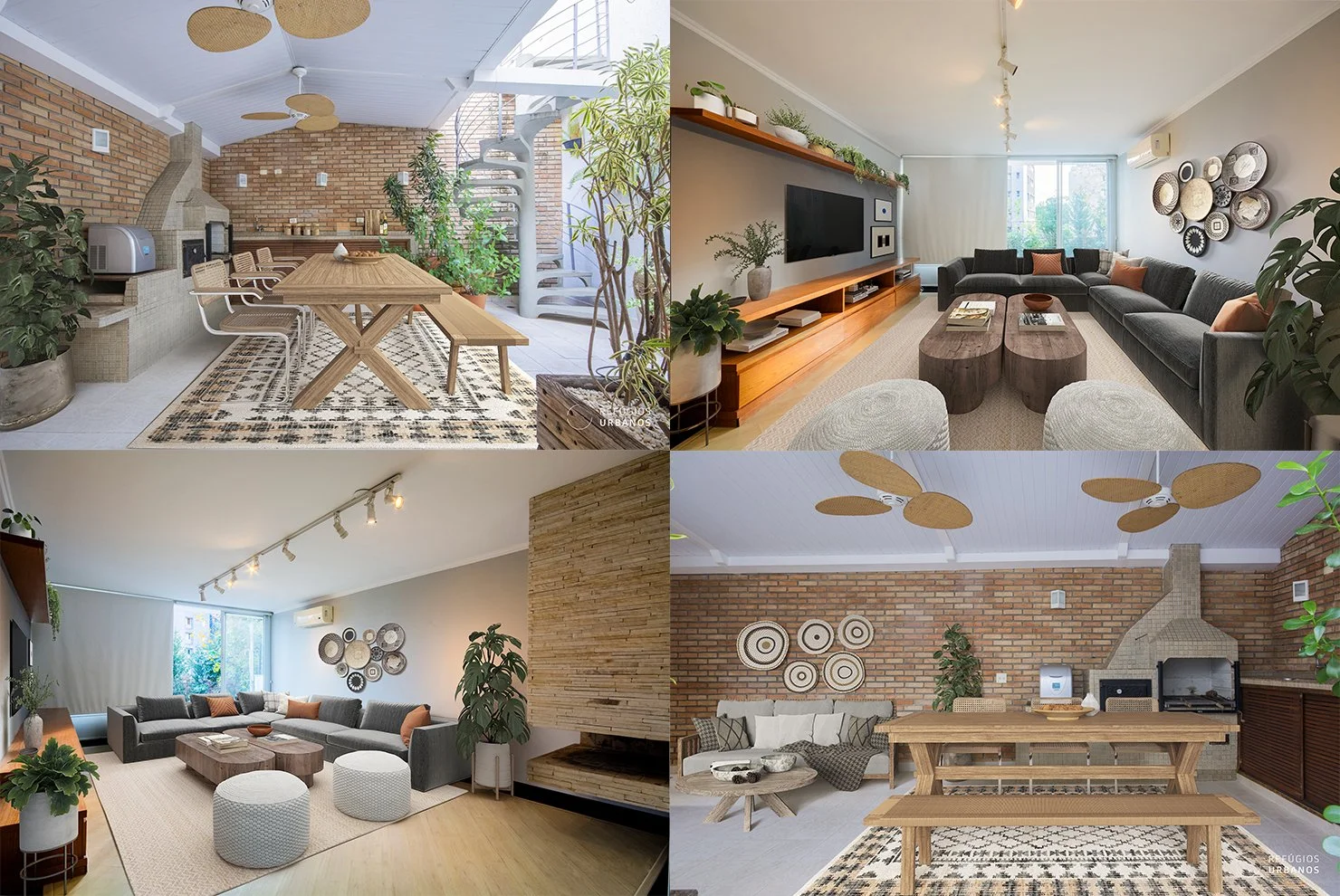 A mesma casa depois do Virtual Staging da RUUM