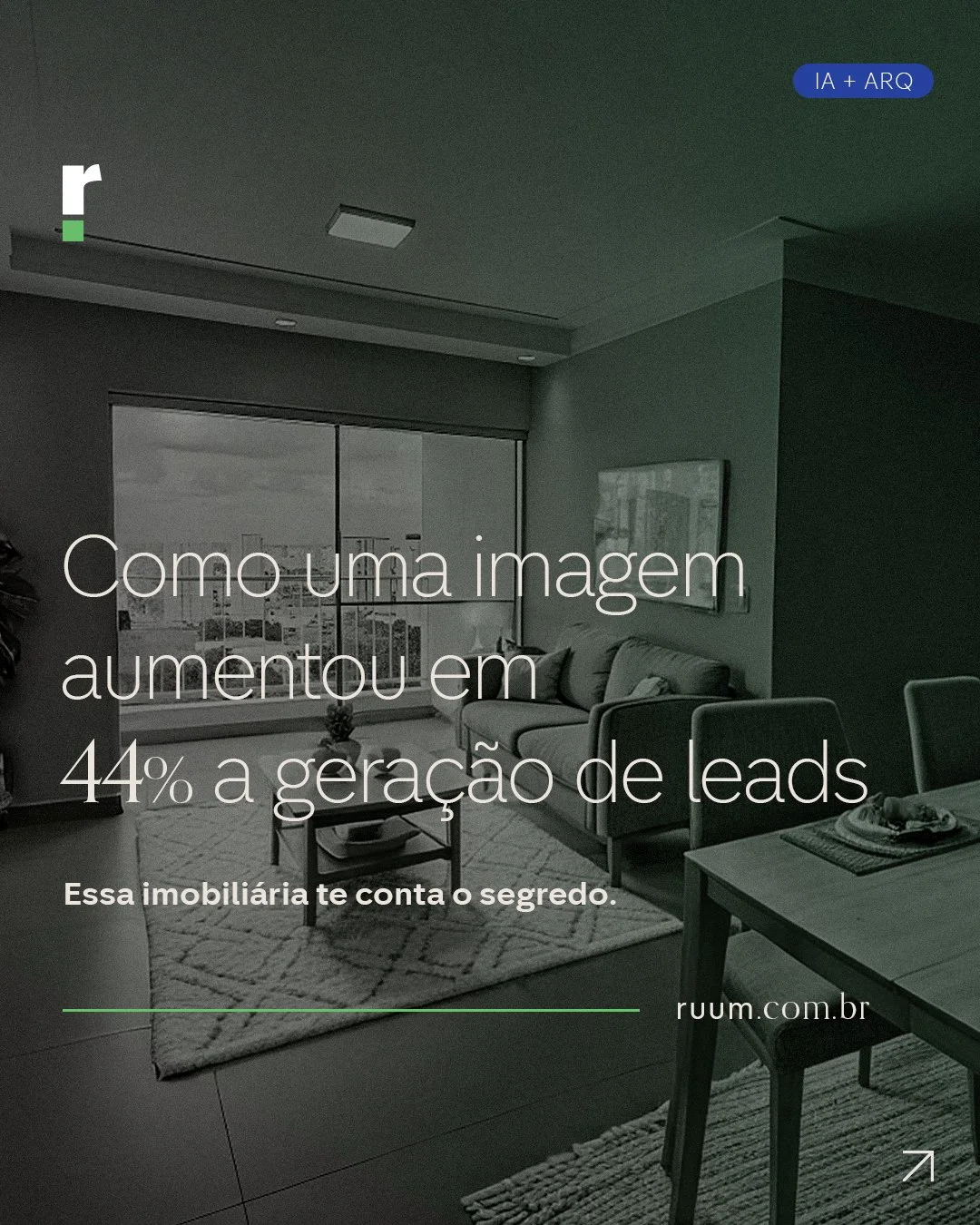 Imóvel recém-entregue da Trevizan ambientado pela RUUM